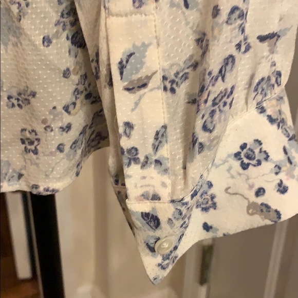 Vince Camuto Long Sleeve Floral Blouse - Picture 5 of 9